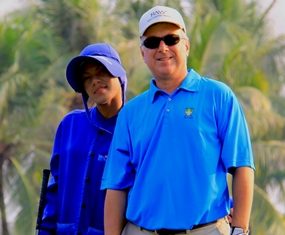 J.J. Wright with coach Nim.